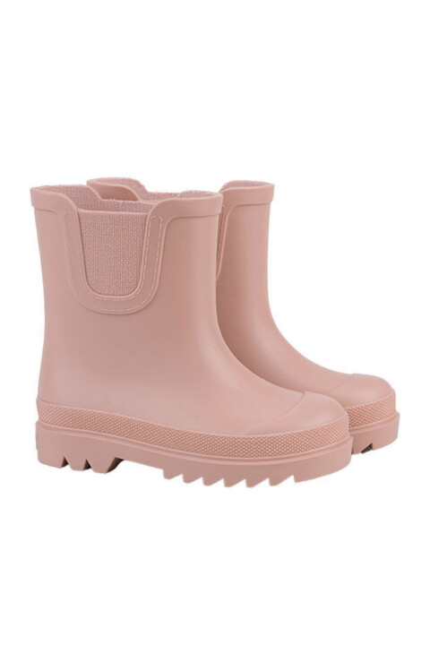 Kız Çocuk Tokio Yanları Lastikli Yağmur Botu - Pembe - İgor