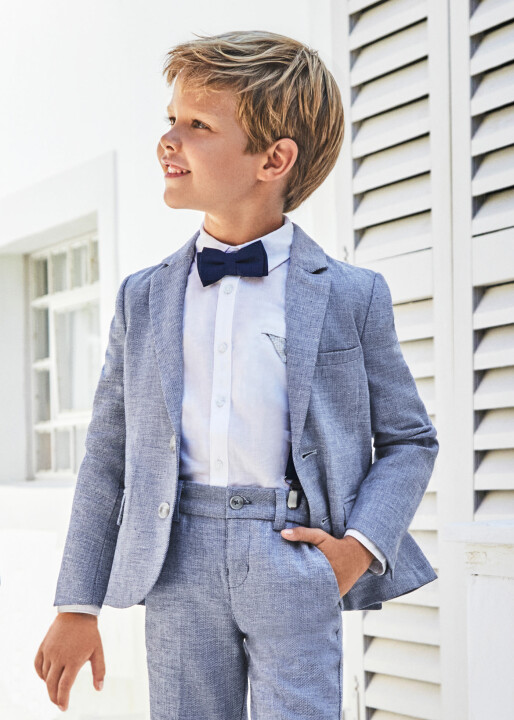 Erkek Çocuk Blazer Ceket-Mavi - Mayoral