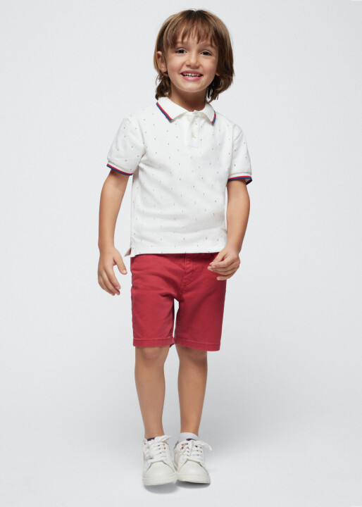 Erkek Çocuk Şort-Bordo 