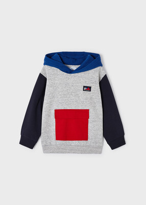 Erkek Çocuk Sweatshirt-Lacivert-Gri 