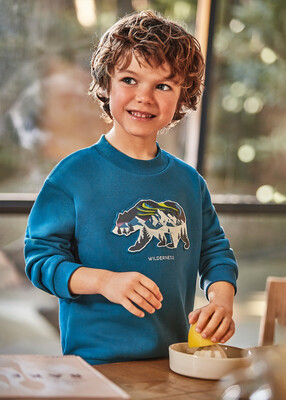 Erkek Çocuk Sweatshirt-Lacivert 