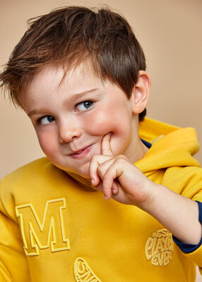 Erkek Çocuk Sweatshirt-Sarı 