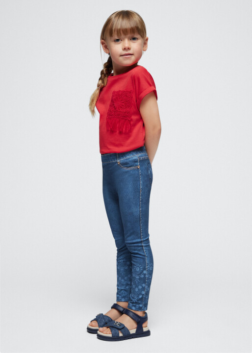 Kız Çocuk Tayt-Lacivert - Mayoral