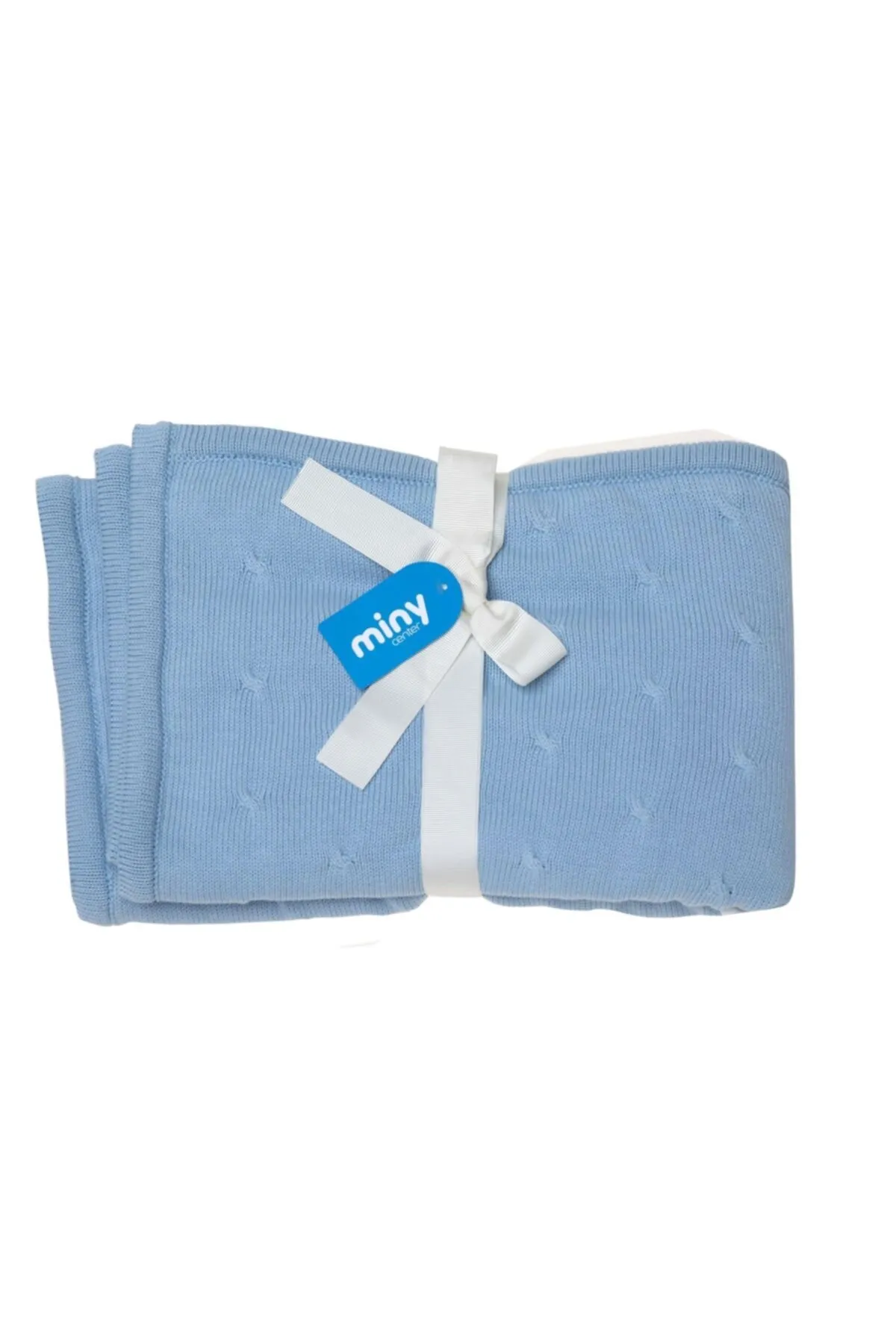 Erkek Bebek Battaniye-Mavi 