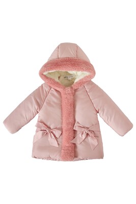 Kız Çocuk Mont-Pudra Pembe - Minycenter
