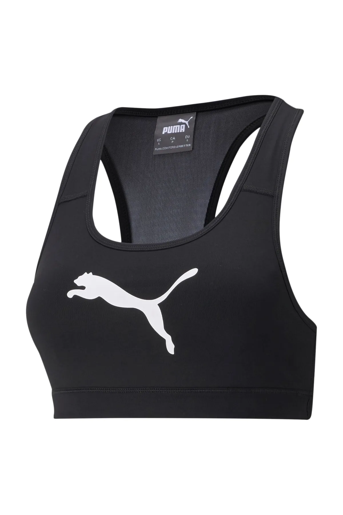 Mid Impact 4Keeps Bra Kadın Sporcu Crop 520304-Siyah - PUMA