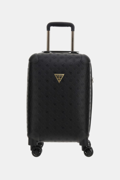 Unisex 4G Logolu Wilder Valiz - Siyah - Guess