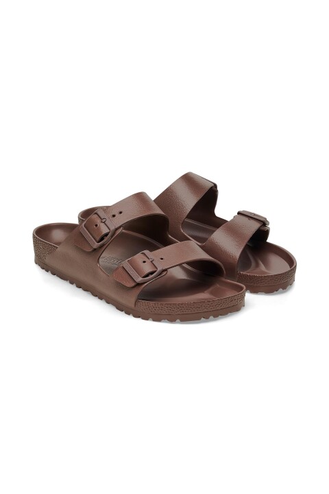 Unisex Arizona Terlik - Kahverengi - Birkenstock