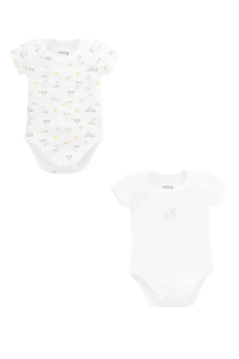 Unisex Bebek 2Lı Body Set - Minycenter