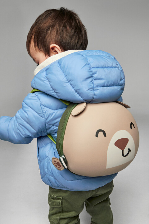 Unisex Bebek Sırt Çantası - Bej 