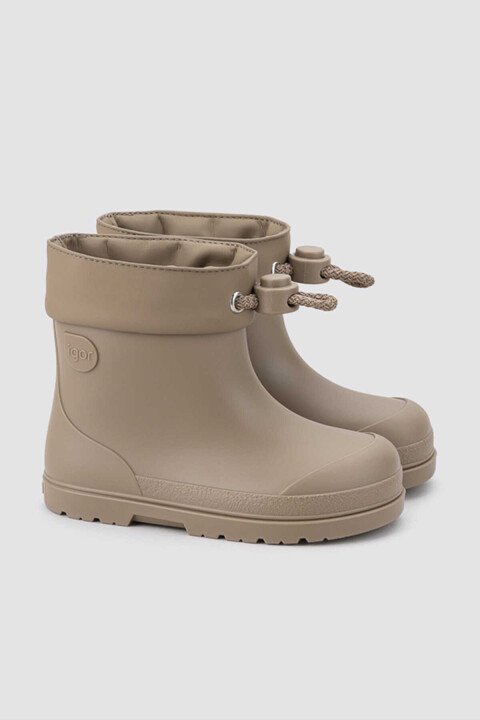 Unisex Çocuk Çizme - Bej 