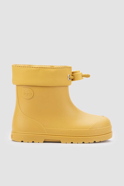 Unisex Çocuk Çizme - Sarı 