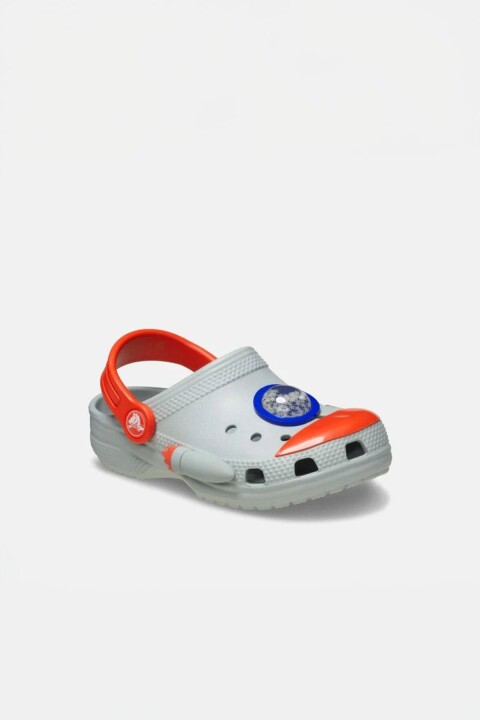 Unisex Çocuk Classic Rocket Ship Clog Terlik - Gri - Crocs