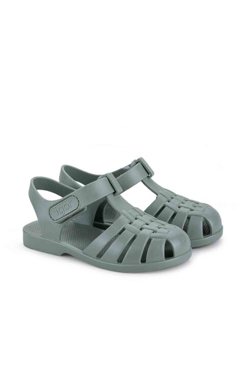 Unisex Çocuk S10288 Classica V. Sandalet - Yeşil - İGOR