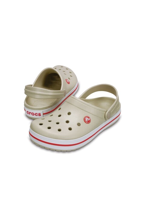 Unisex Crocband Terlik - Krem - Crocs