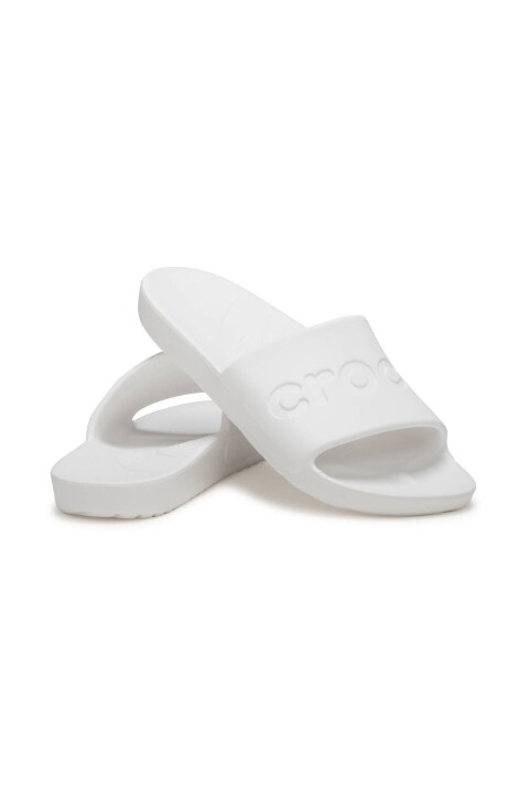 Unisex Crocs Slide Terlik - Beyaz - Crocs