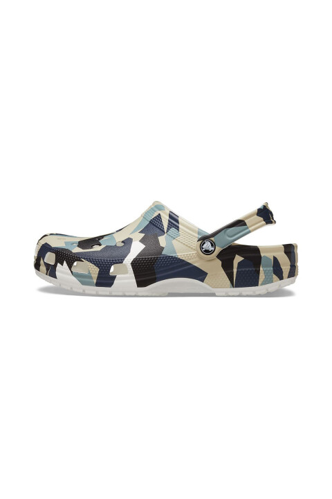 Unisex Geo Camo Clog Terlik - Çok Renkli - Crocs