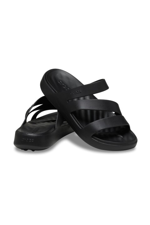 Unisex Getaway Strappy Terlik - Siyah - Crocs