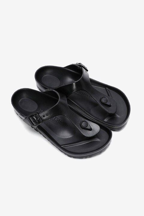 Unisex Gizeh Terlik - Siyah - Birkenstock