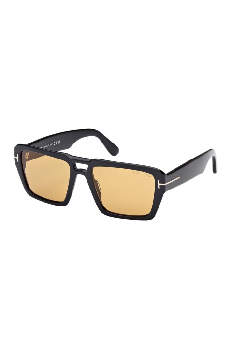 Unisex Güneş Gözlüğü FT1153-01E 56*19*145 - Parlak Siyah - Tom Ford