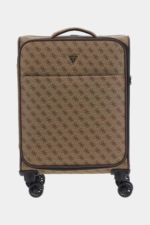 Unisex Logolu Kabin Boy Valiz - Bej - Guess