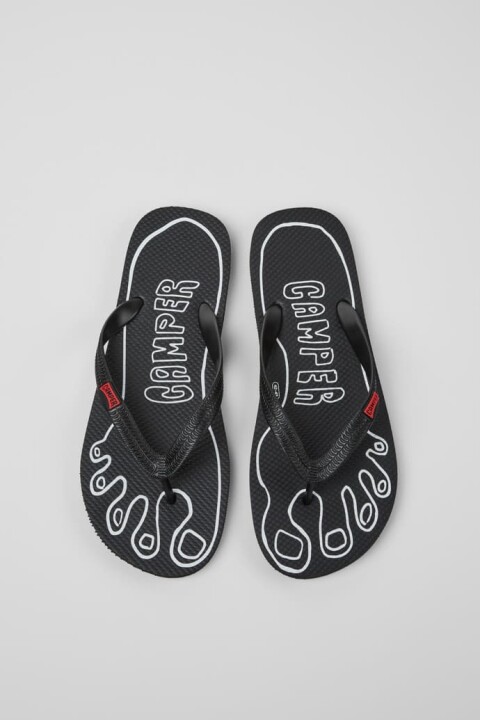 Unisex Mallorkinas Terlik - Siyah - Camper