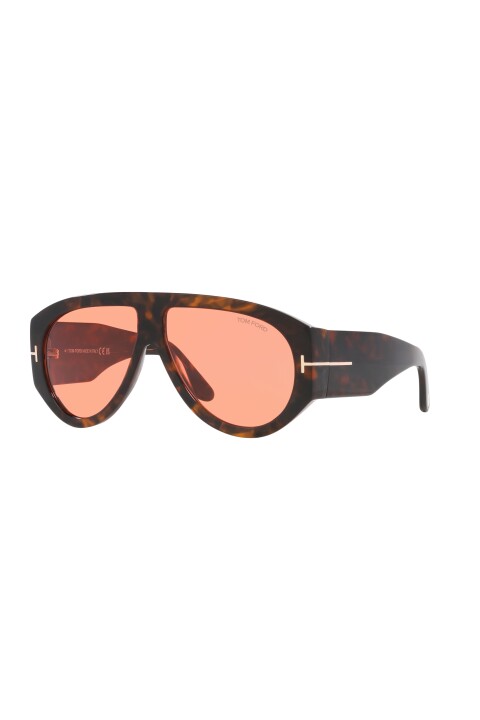 Unisex Pilot Güneş Gözlüğü FT1044-52S 60*12*140 - Havana - Tom Ford