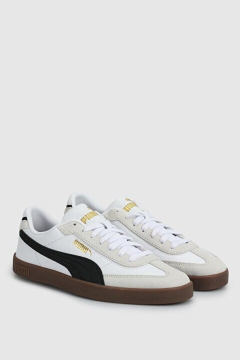 Unisex Puma Club II Era Retro Sneaker - Beyaz/Siyah - PUMA