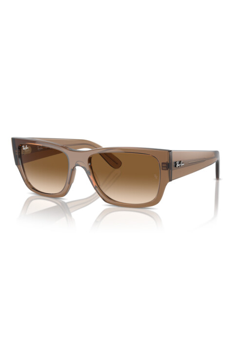 Unisex Ray-Ban Dikdörtgen Tam Çerçeve 56*18*145 Güneş Gözlüğü 