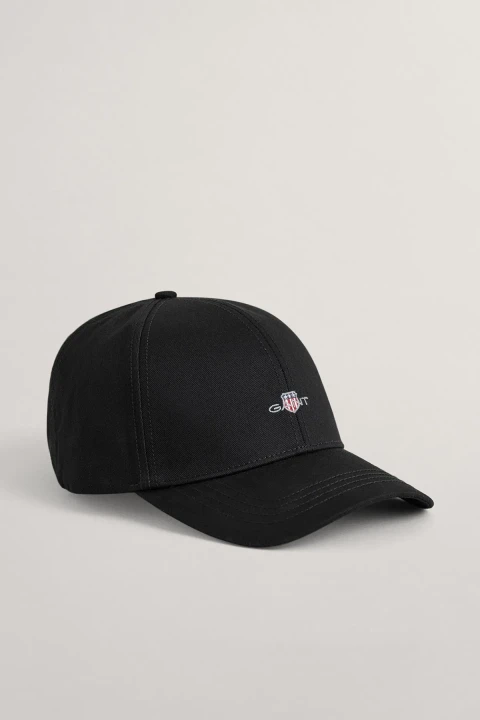 Unisex Siyah Logolu Şapka - Siyah 