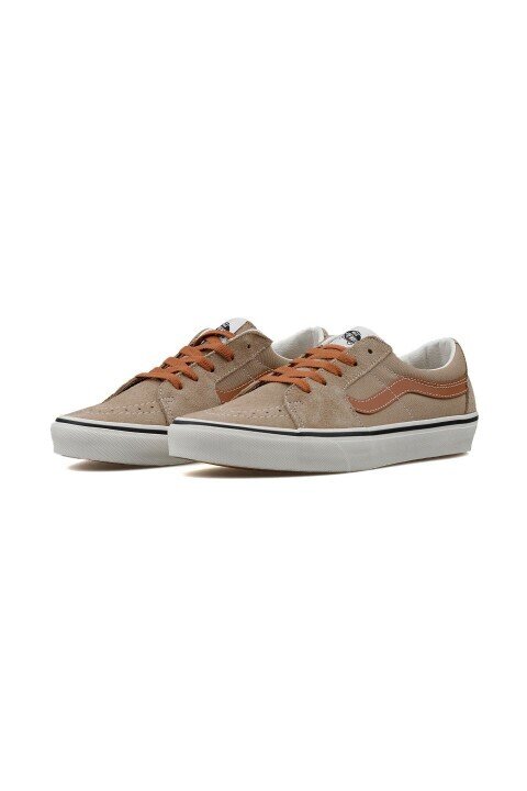 Unisex Sk8-Low Sneaker - Bej/Kiremit - Vans