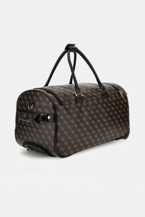 Unisex Weekender 4G Logolu El Valizi- Kahverengi - Guess