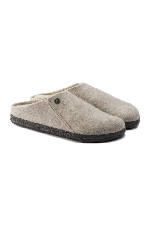 Unisex Zermatt Shearling Wo Terlik - Krem - Birkenstock